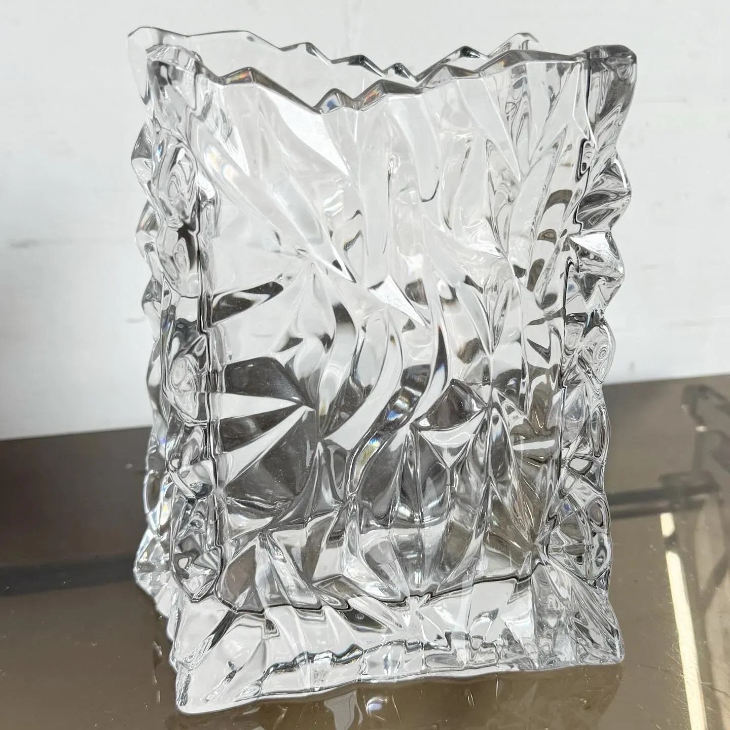 Vase Rosenthal Bag - Céramique Brun Clair - 14 Cm - Neuf Sous Emballage - 23500-20302