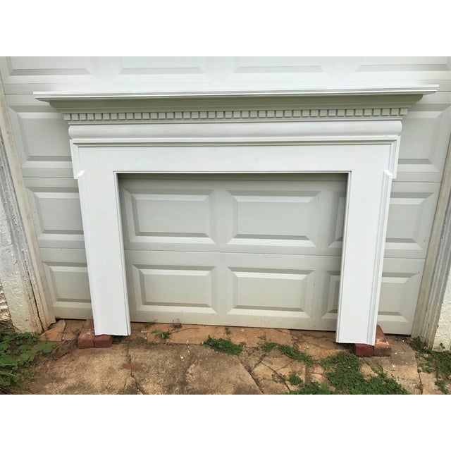 Salvaged Fireplace Pine Mantel Chairish