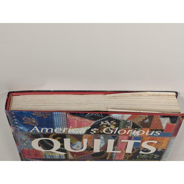 1987 America's Glorious Quilts Oversized Vintage Hardcover Coffee Table Book For Sale - Image 10 of 12