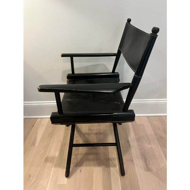 Campaign Vintage 1970’s Director’s Chair For Sale - Image 3 of 7