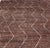 Brown Modern Causal Contemporary Rug in Moroccan Zig-Zag Design In Cream. Keivan Woven Arts / rug SNK-1810, country of...