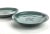 Japanese Modern Japanese Glaze Over Clay Vintage Ceramic Plates - a Pair For Sale - Image 3 of 10