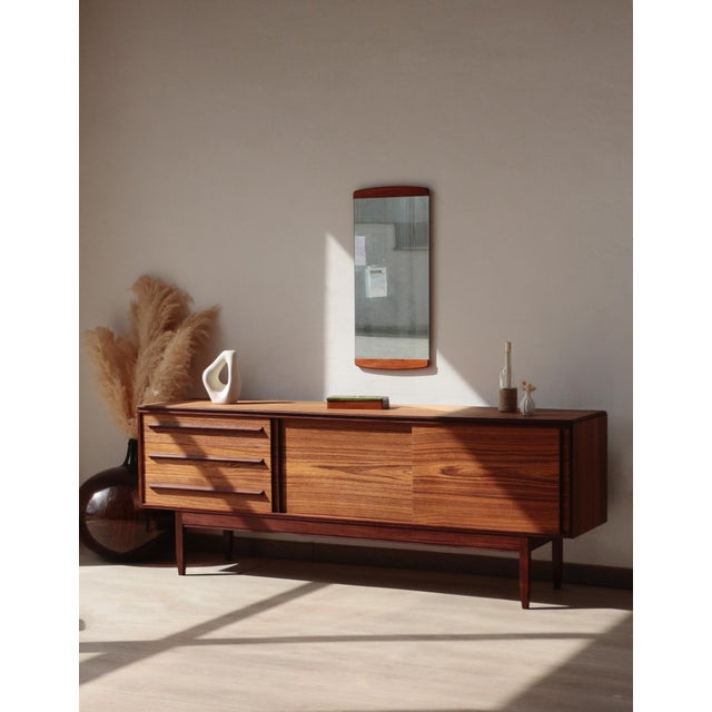 White & Newton Scandinavian Teak Sideboard: Renewed Vintage Elegance You're probably looking for a statement piece to...