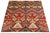 Moroccan Style Hand-Knotted Wool Area Rug With Graphic Tribal in Terracotta Red For Sale - Image 4 of 12