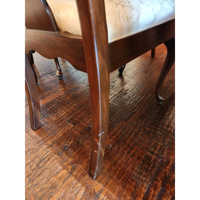 Vintage Harden Furniture Extension Dining Table and Chairs and Pads For Sale - Image 9 of 18