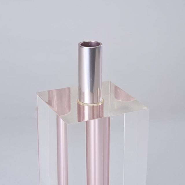 Metal Flower Vase by Kuramata, 1980 For Sale - Image 7 of 10