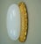 Vintage Glass Sconce with 234 Opaline Glass and Gilt Aluminum from Glashütte Limburg, 1970s For Sale - Image 9 of 16