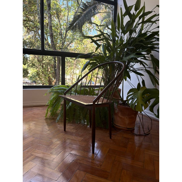 Pair of “Curva” Chairs Attributed to Joaquim Tenreiro, Brazil, C. 1950s–1960s For Sale In New York - Image 6 of 8