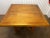 Expandable Wood Dining Table, Light Walnut Stain, Modern Design, 1990 For Sale - Image 14 of 17