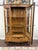 Mid 20th Century Vintage Burled Walnut Bowfront Curio China Cabinet For Sale - Image 5 of 13