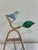 Farmhouse Vintage Cast Iron Bird Easel Display Stand With Blue Bird For Sale - Image 3 of 11