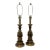 Mid-Century Modern Brass Lamps - a Pair For Sale