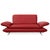 Rossini Set in Gavin 107 Vegan Leather Three-Seater and Two-Seater in Red with Manual Function Sofa Couch from Koinor, Set of 2 For Sale - Image 5 of 18