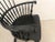 Ethan Allen Baumritter Stunning Black Windsor Comb Back Armchair Mid 20th Century Excellent Condition For Sale - Image 10 of 17