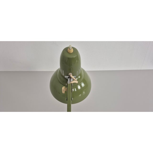 Vintage Green Table Lamp from Ledu, Sweden, 1960s For Sale - Image 11 of 18