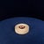 Italian Round Travertine and Copper-Toned Metal Ashtray, 1970 For Sale - Image 11 of 18