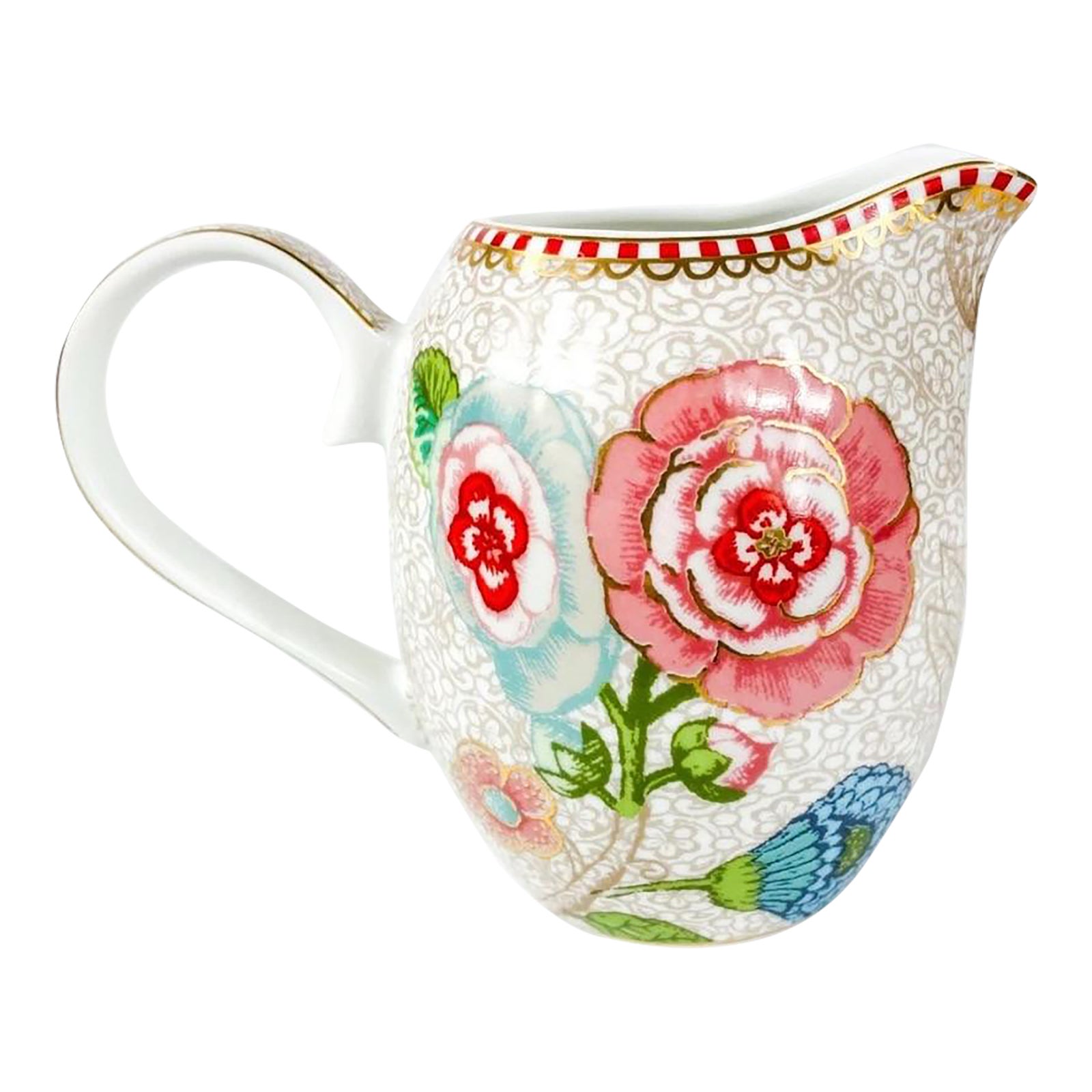 1990s PiP Studio Porcelain Creamer - Made in Amsterdam Holland | Chairish
