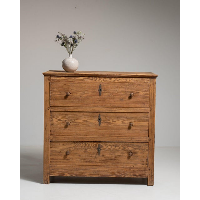 Wood 19th Century France Amber Wood Chests of Drawers For Sale - Image 7 of 11