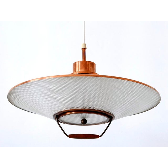 Mid-Century Modern Scandinavian Copper Pendant Lamp, 1960s For Sale - Image 14 of 18