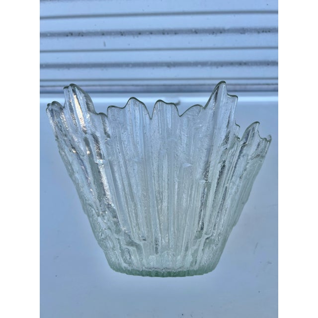 Mid 20th Century Vintage Art Glass Bowl For Sale - Image 5 of 8
