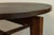 Jens Risom Round Rosewood and Linoleum Table by Jens Risom For Sale - Image 4 of 5