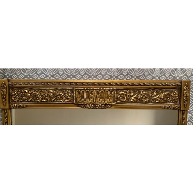 Entryway Mirror Mantle Foyer Dining Sideboard Vintage For Sale - Image 4 of 5