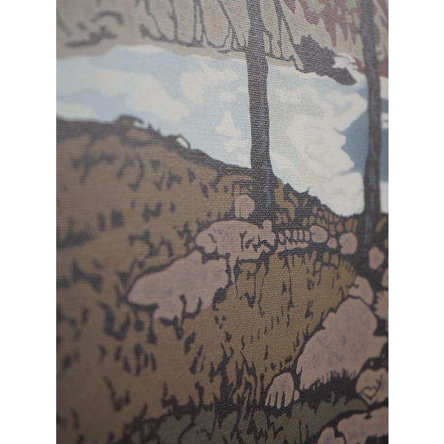 Set of 3 Mission Oak Framed Arts & Crafts Prints For Sale - Image 4 of 12