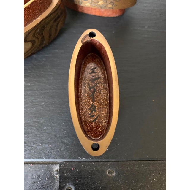 Japonisme Fine Japanese Lacquered Inro with Inlays by Kajikawa For Sale - Image 3 of 17