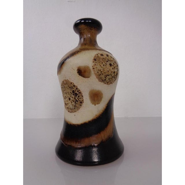 Beige West German 1055/23 Pottery Vase from Dümler & Breiden, 1970s For Sale - Image 8 of 18