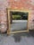 Wood Large 19th Century Antique English Gilt Ribbed Framed Overmantle Mirror For Sale - Image 7 of 8