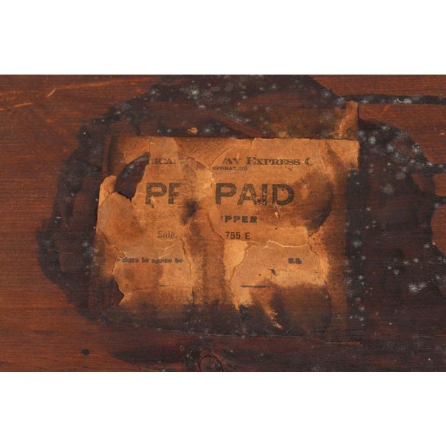 Antique American Empire Mahogany Chest For Sale - Image 4 of 7