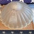 Vintage Art Deco Nautical Frosted Glass Ceiling Light Shade – Fluted 11.25” Coastal Flush Mount Globe For Sale - Image 11 of 11