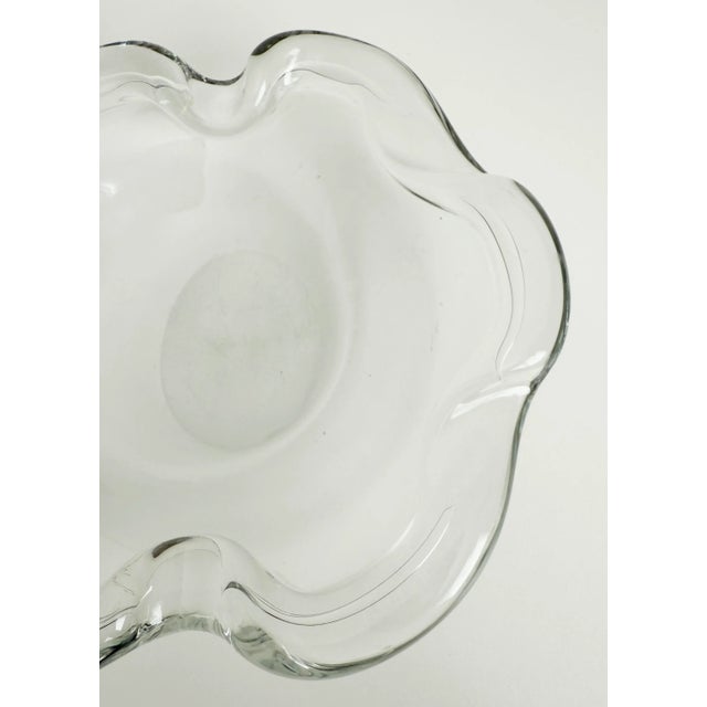 Mid-Century Modern Large French Crystal Vide-Poche, 1960's For Sale - Image 3 of 10
