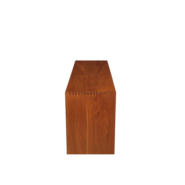 Wood Copy - Peter Hvidt, for Søborg Denmark, 1952-56 Teak Bookcase Hutch #3, Attributed For Sale - Image 7 of 10