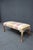 Mid 20th Century Queen Anne Style Paint Decorated Window Bench For Sale - Image 5 of 12