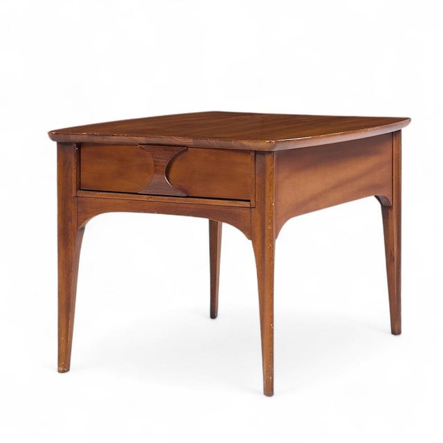 Kent Coffey Perspecta Mid Century Side Tables - Pair For Sale - Image 9 of 13