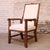 French 18th Century Louis XVI Iron & Oak Reclining Chair For Sale - Image 3 of 6
