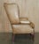Pair of Vintage Tan Brown Leather Chesterfield Wingback Chairs With Footstools For Sale - Image 11 of 18