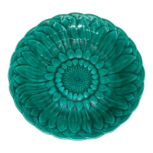 1980s Italian Majolica Serving Plate