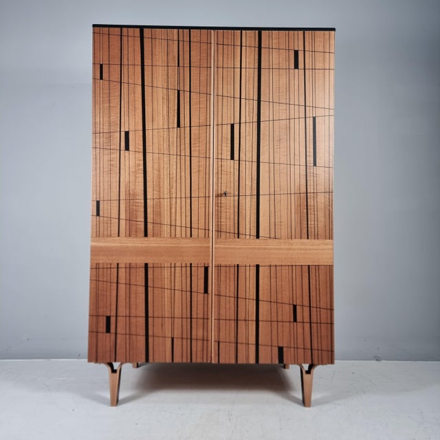 Vintage Wardrobe in Beech, 1970s For Sale - Image 14 of 14
