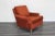 Red Vintage Pair of Red Chenille Club Chairs For Sale - Image 8 of 10