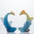 Art Glass Fish Candleholders from Daum, France, 1970s, Set of 2 For Sale - Image 10 of 11