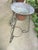 1900 - 1909 Antique French Wrought Iron & Copper Pots Patinated Jardinières Planters-Pair For Sale - Image 5 of 9