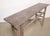Farmhouse Vintage Rustic Pine Console Table For Sale - Image 3 of 4
