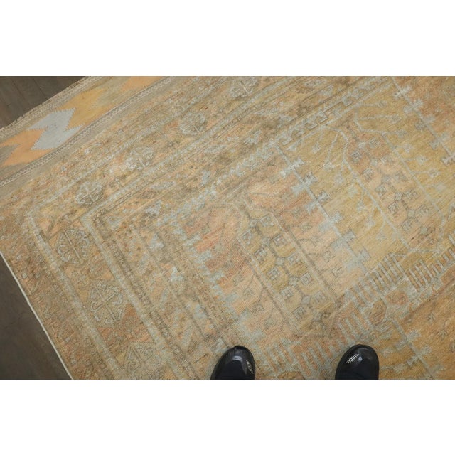 Textile Neutral Antique Persian Balouch Rug - 7'2" x 13'6" For Sale - Image 7 of 11