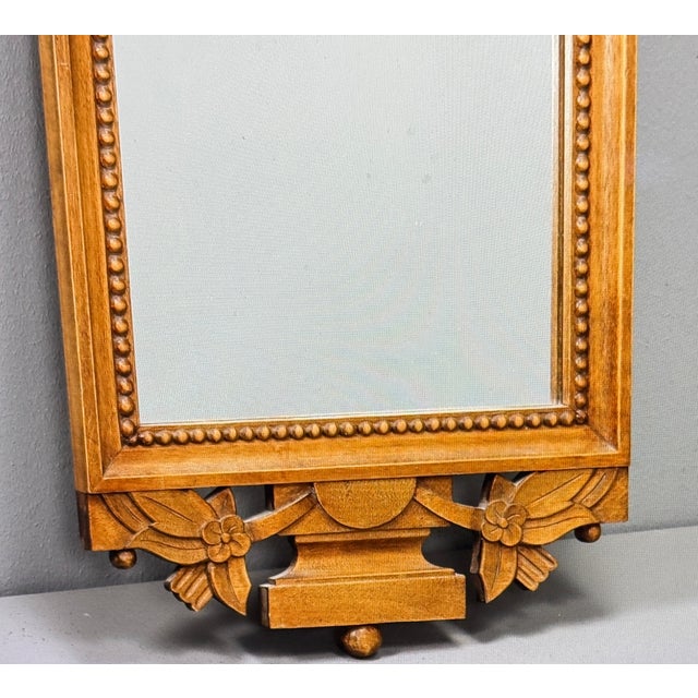 Gustavian (Swedish) Mirror by Oskar Larsson, 1890s For Sale - Image 3 of 5