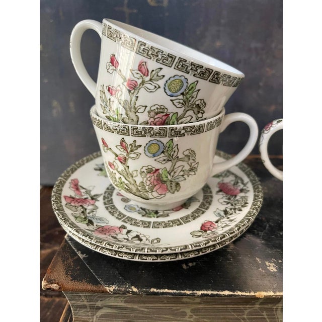 Mid 19th Century Mid 19th Century Johnson Brothers England Indian Tree Tea Set - 5pcs For Sale - Image 5 of 10