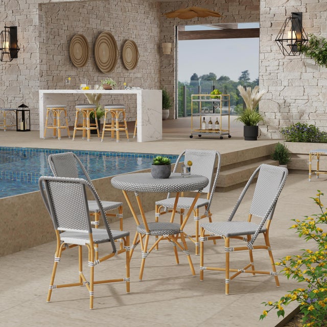 Our Butler Specialty Company Tobias outdoor collection has the same chicness and pizazz as our indoor Tobias styles but...