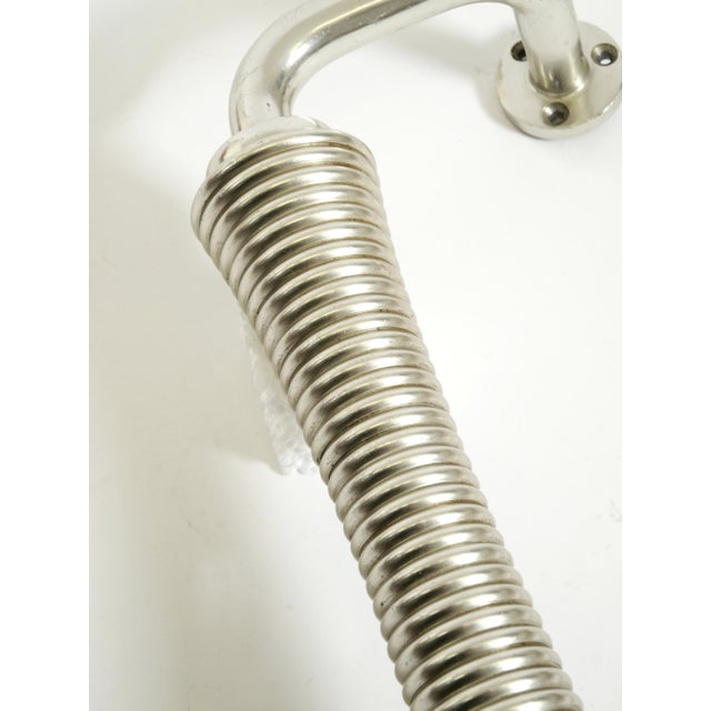 Metal Large Door Handles in Aluminum, 1960s, Set of 4 For Sale - Image 7 of 18