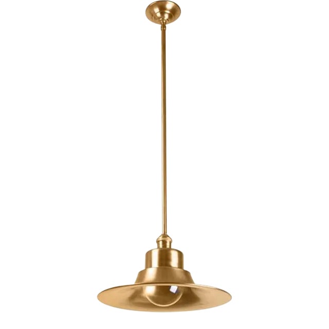 Saucier Pendant in Gold Finish For Sale